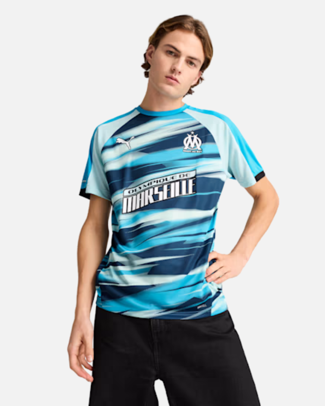 FootKorner TestingMaillot OM Faster 2024/2025 - Bleu