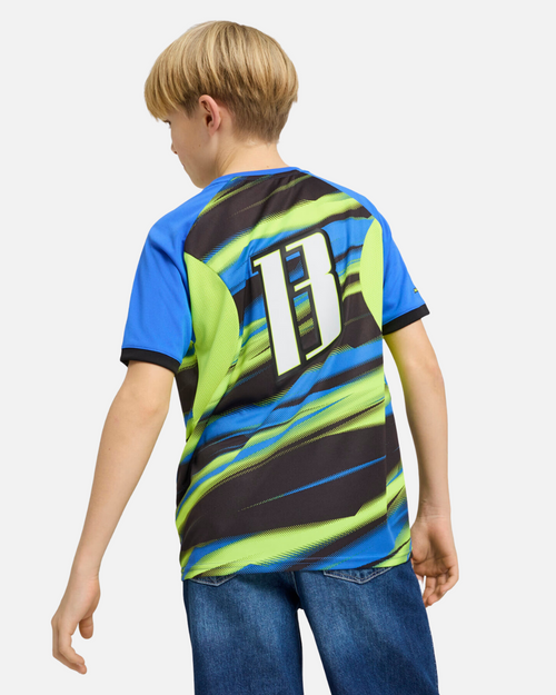 Maillot OM Faster 2024/2025 Junior - Vert/Bleu/Noir - FootKorner Testing