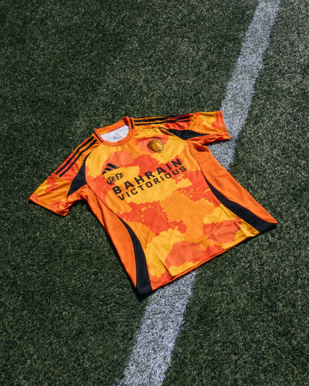 FootKorner TestingMaillot Paris FC x Jefe - Orange/Noir