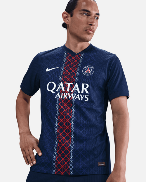 Maillot PSG Domicile Pro 2025/2026 - Bleu/Rouge - FootKorner Testing