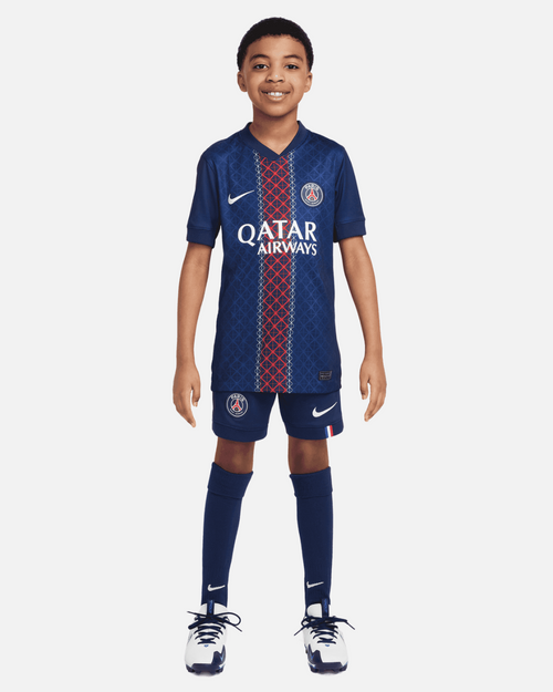 Maillot PSG Domicile Junior 2025/2026 - Bleu/Rouge - FootKorner Testing
