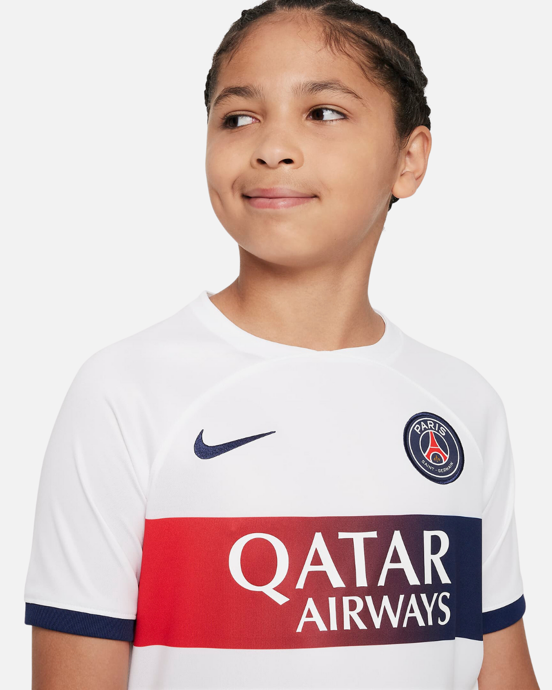 FootKorner TestingMaillot PSG Extérieur Junior - Blanc/Bleu/Rouge