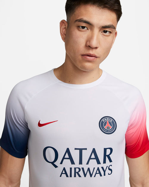 Maillot PSG Pré-Match  - Blanc - FootKorner Testing