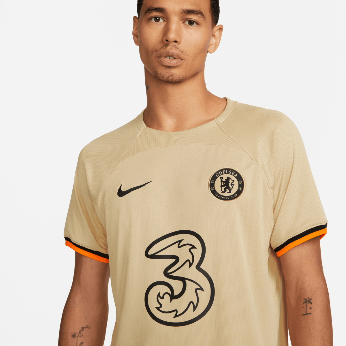 FootKorner TestingMaillot Third Chelsea - Beige/Noir