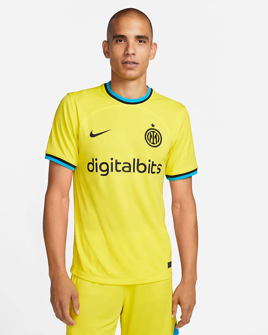 FootKorner TestingMaillot Third Inter Milan- Jaune/Noir/Bleu