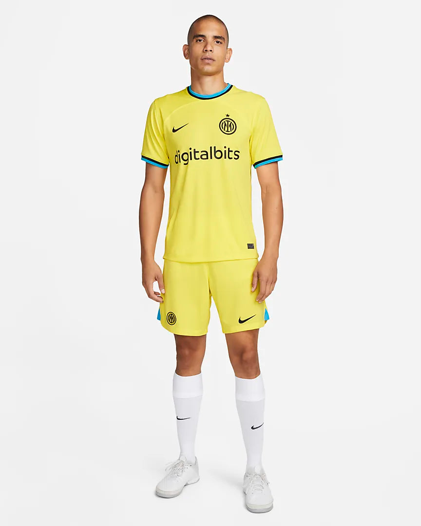 FootKorner TestingMaillot Third Inter Milan- Jaune/Noir/Bleu