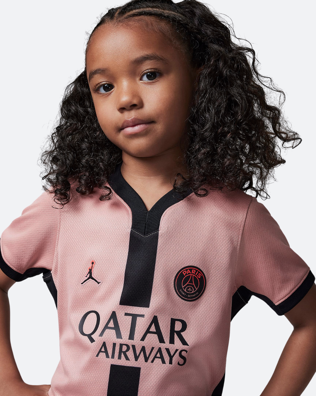 FootKorner TestingEnsemble 3 pièces PSG Enfant 2024/2025 - Rose/Noir