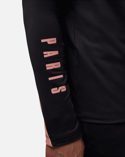 Haut d'entrainement PSG 2024/2025 - Noir/Rose - FootKorner Testing