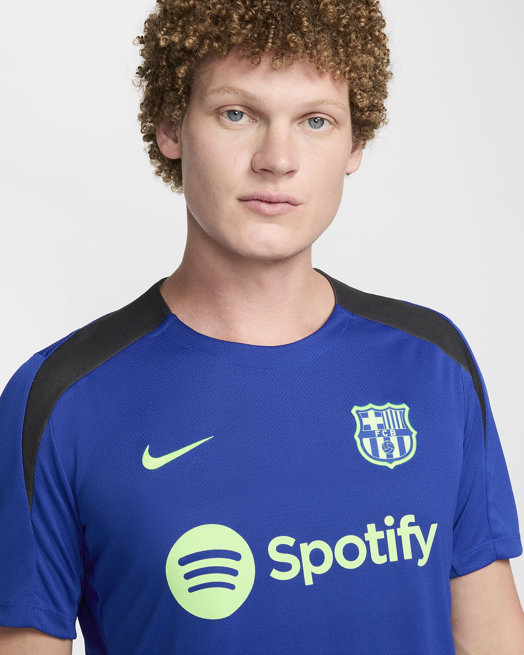 FootKorner TestingMaillot d'entrainement FC Barcelone 2024/2025 - Bleu