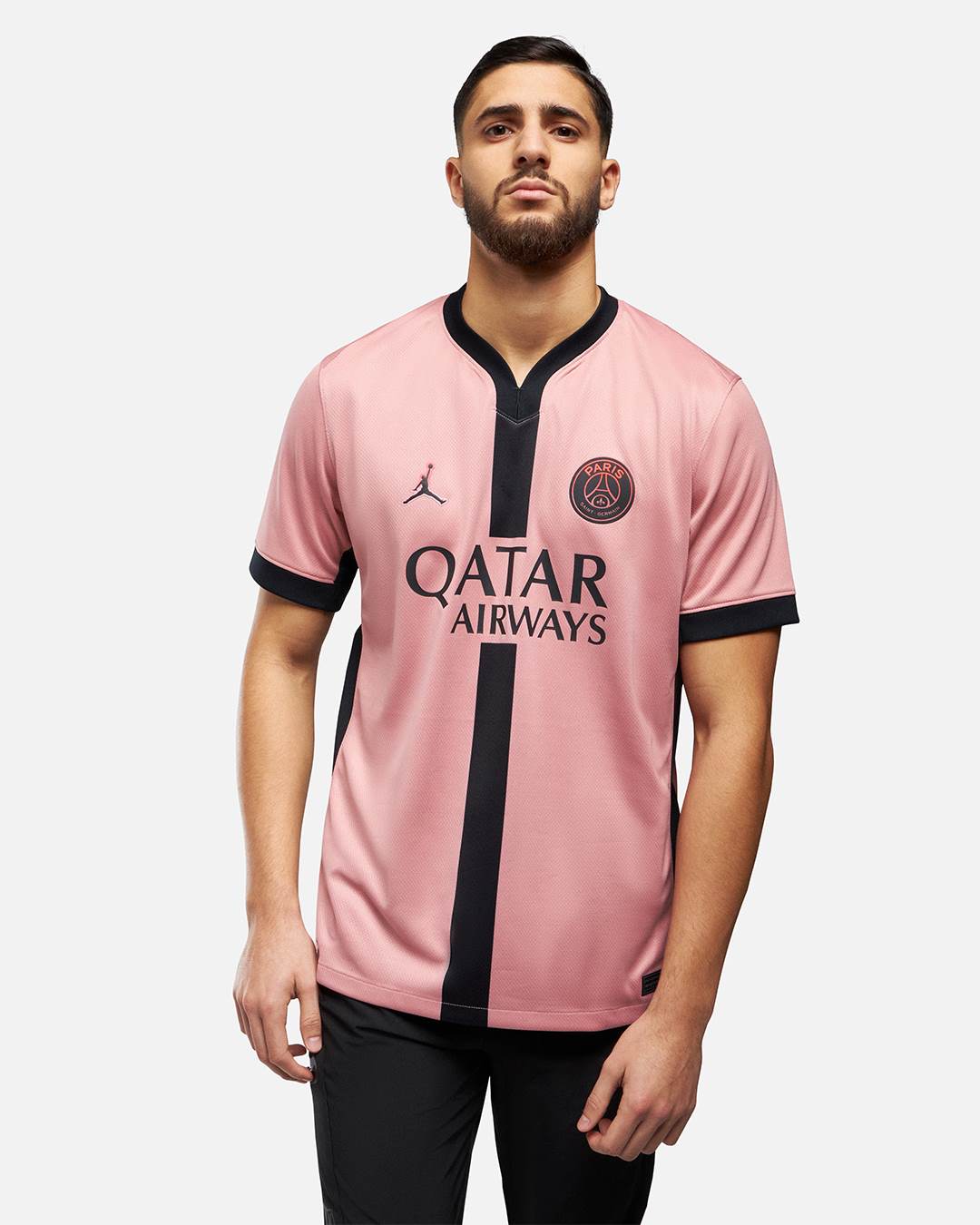 FootKorner TestingMaillot PSG Third 2024/2025 - Rose/Noir
