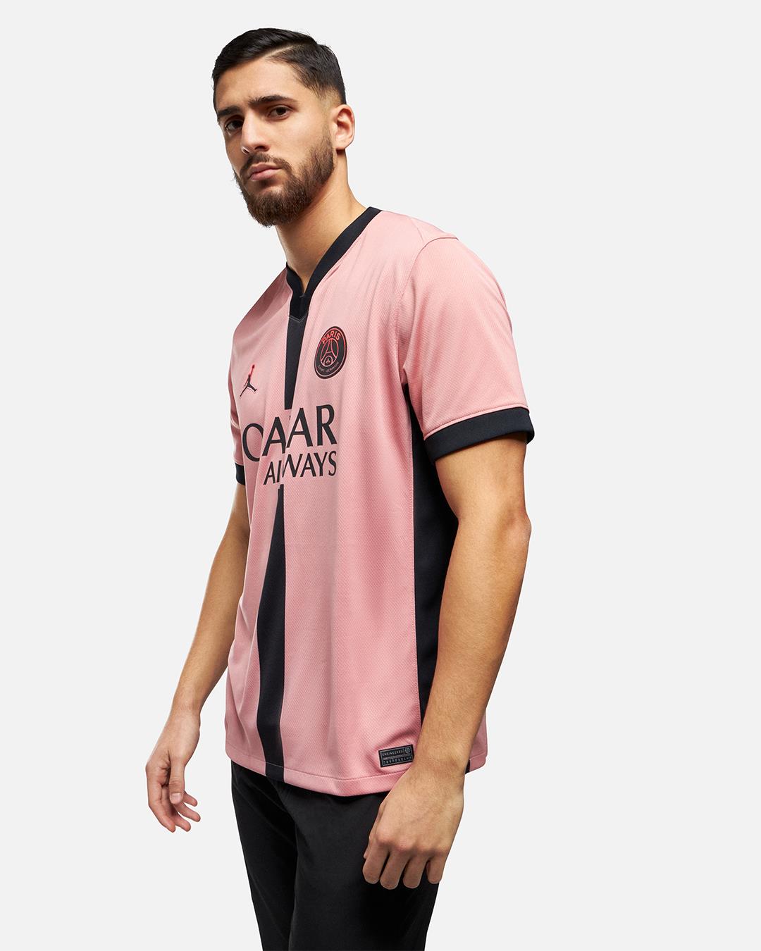 FootKorner TestingMaillot PSG Third 2024/2025 - Rose/Noir