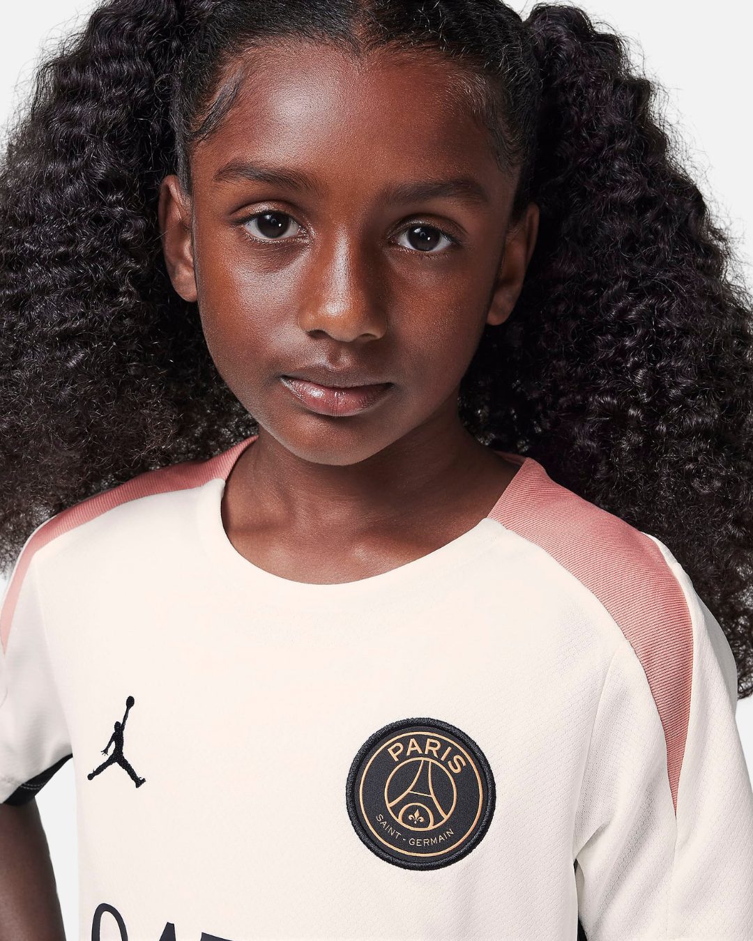 FootKorner TestingMaillot PSG Third Junior 2024/2025 - Beige/Rose