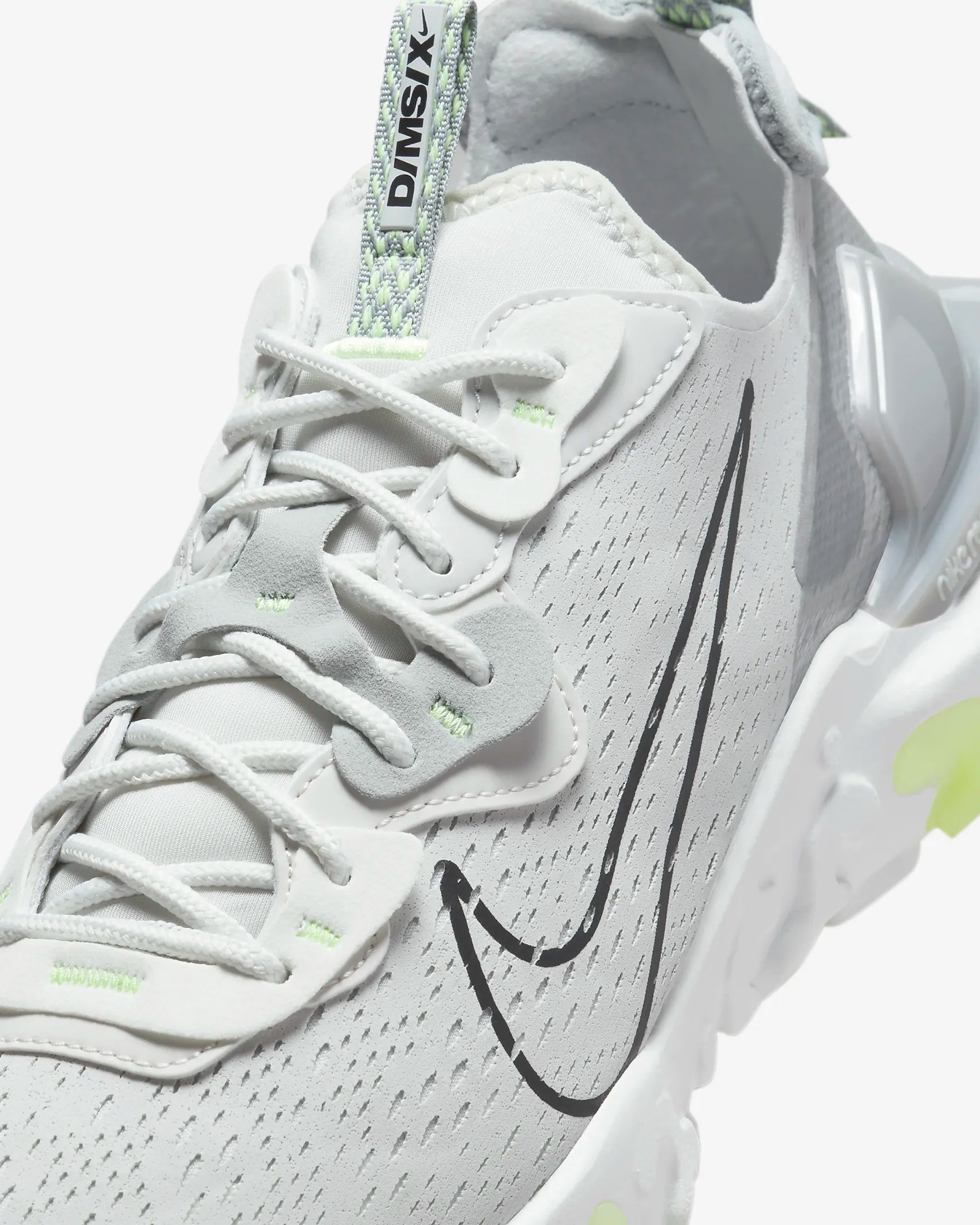 FootKorner TestingNike React Vision - Gris/Blanc/Vert