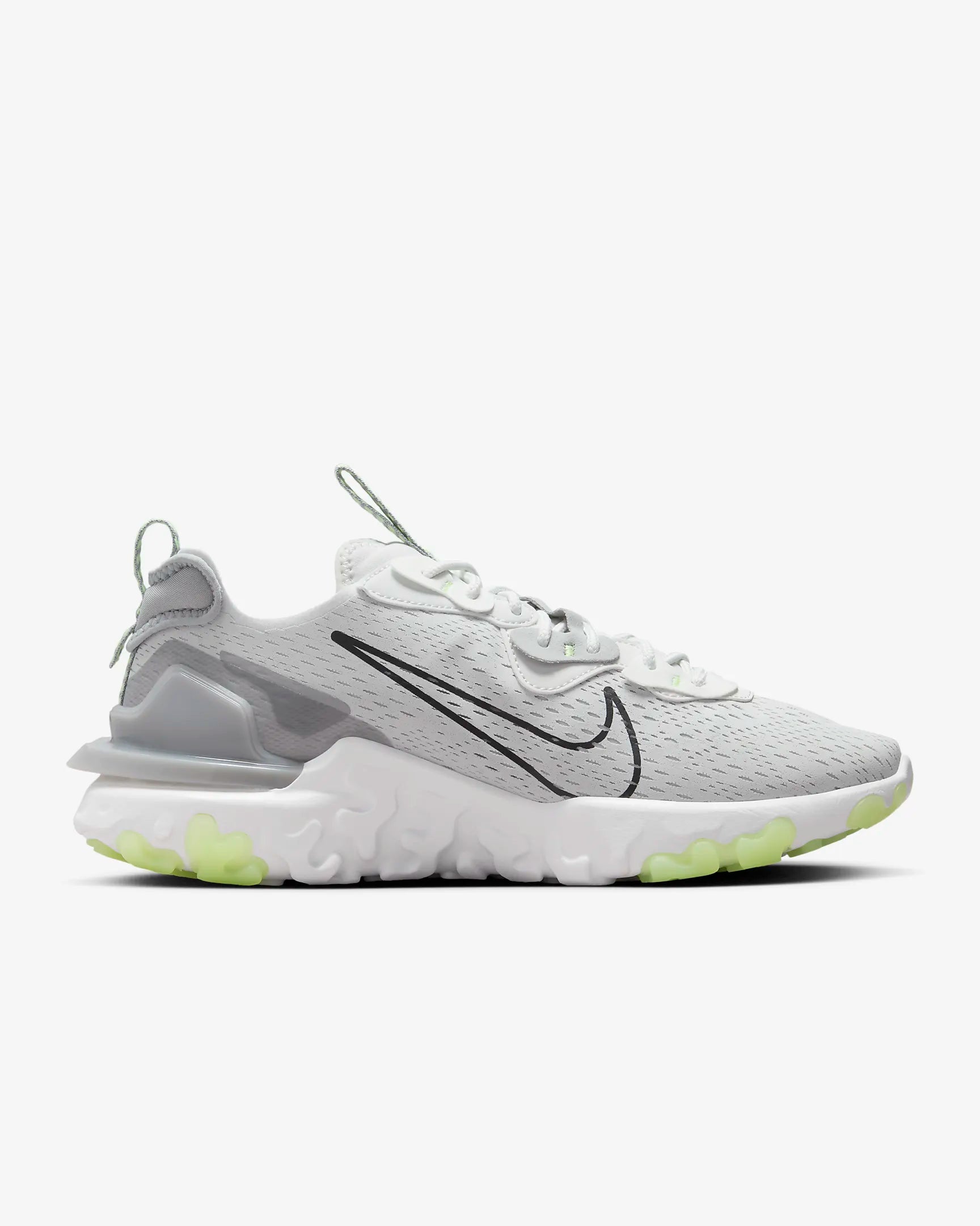 FootKorner TestingNike React Vision - Gris/Blanc/Vert