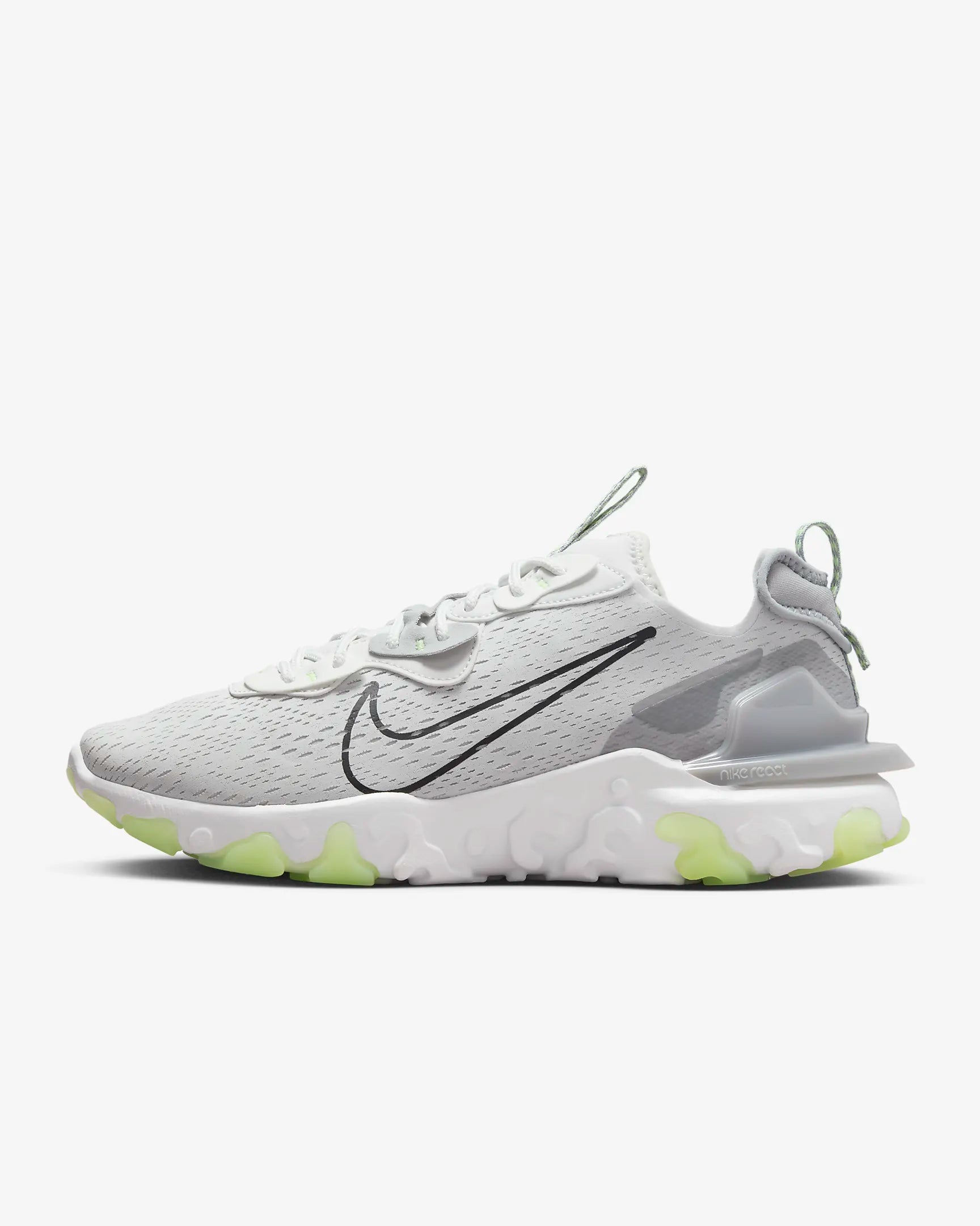 FootKorner TestingNike React Vision - Gris/Blanc/Vert