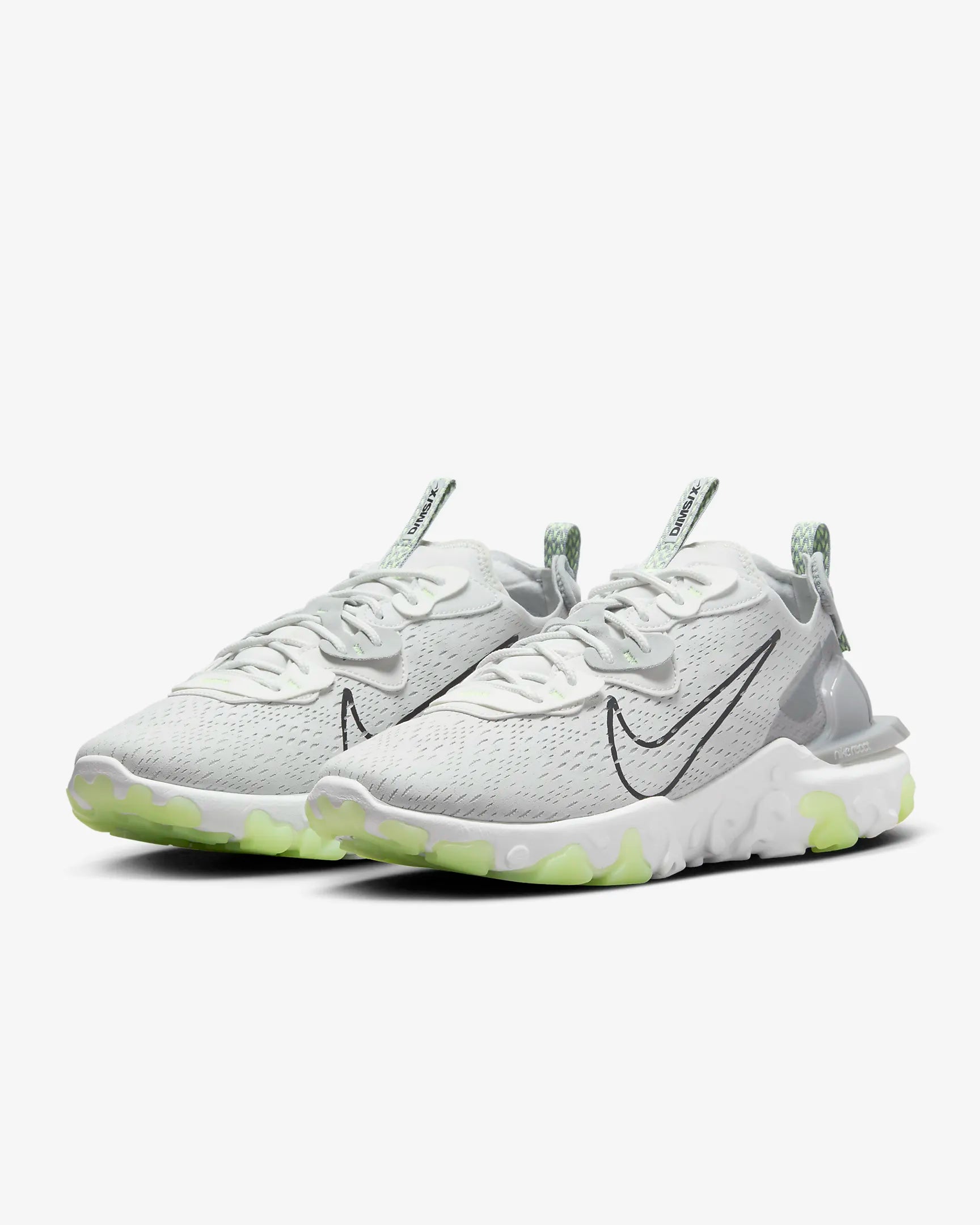 FootKorner TestingNike React Vision - Gris/Blanc/Vert