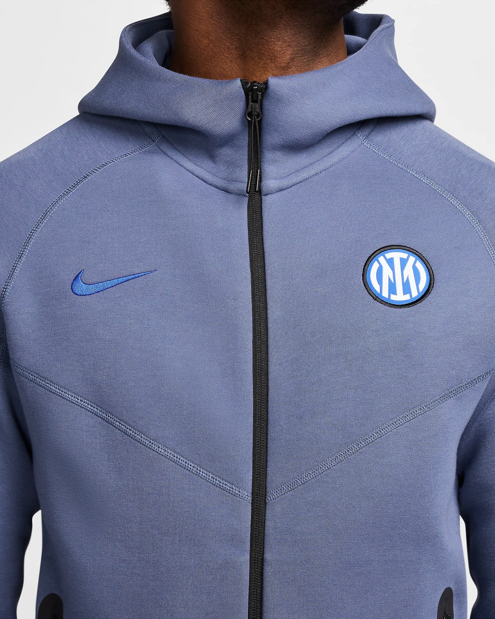 FootKorner TestingVeste Inter Milan Tech Fleece 2024/2025 - Bleu