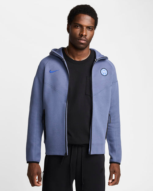 Veste Inter Milan Tech Fleece 2024/2025 - Bleu - FootKorner Testing