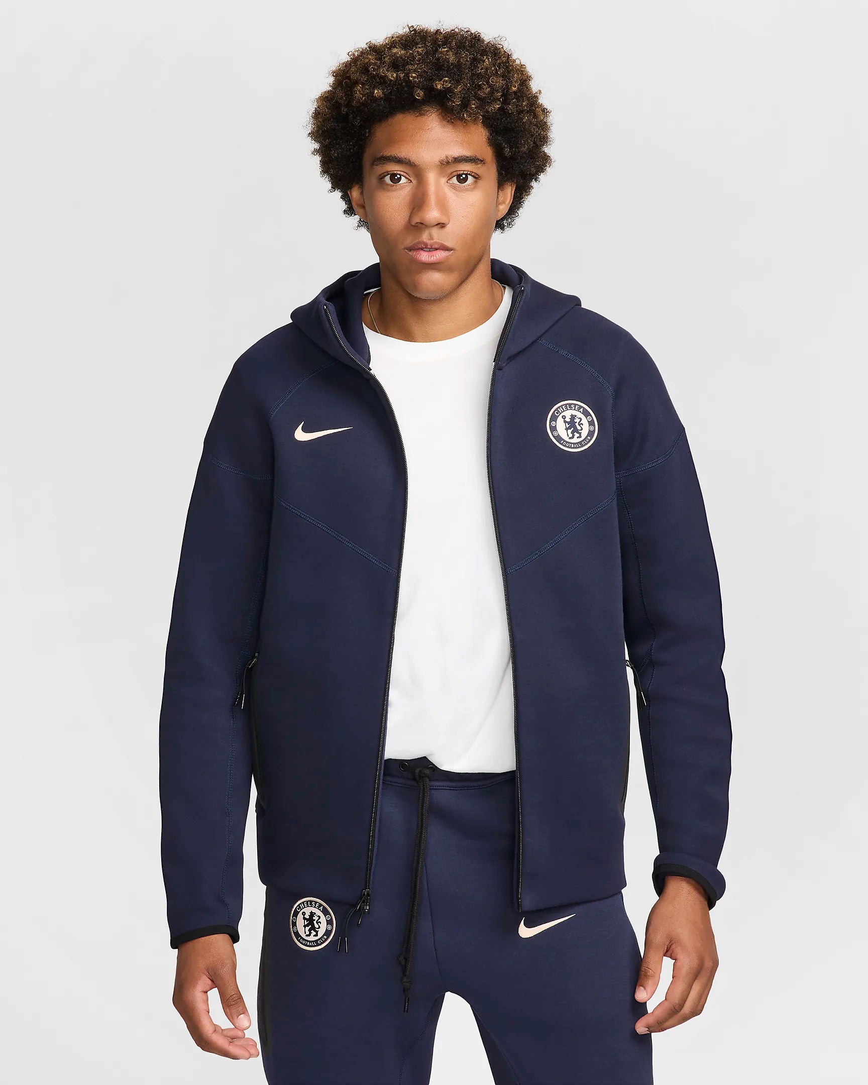 FootKorner TestingVeste Chelsea Tech Fleece 2024/2025 - Bleu