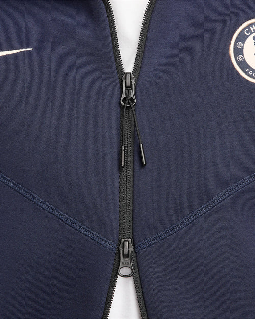 Veste Chelsea Tech Fleece 2024/2025 - Bleu - FootKorner Testing