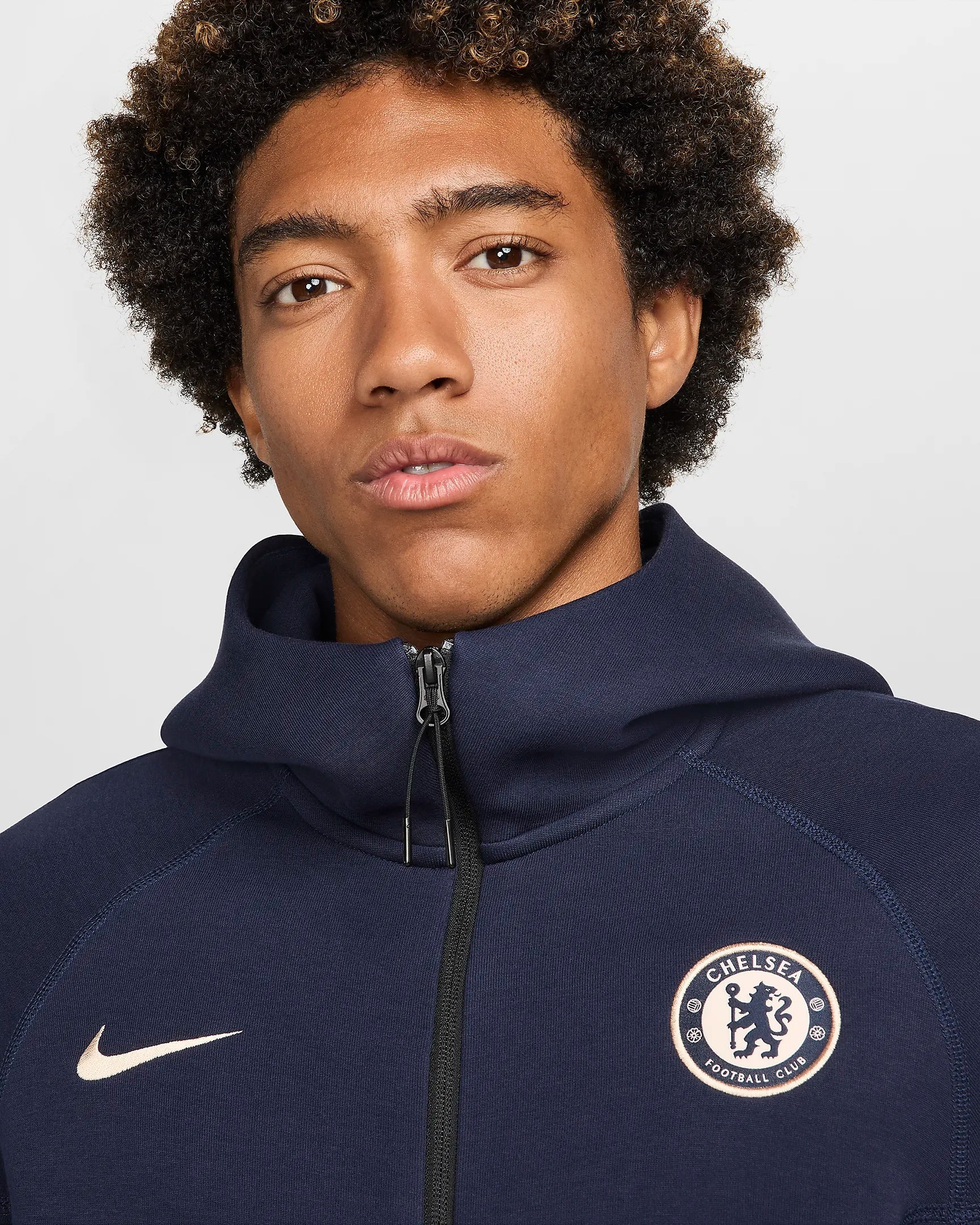 FootKorner TestingVeste Chelsea Tech Fleece 2024/2025 - Bleu