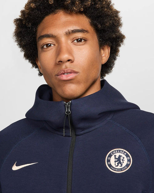 Veste Chelsea Tech Fleece 2024/2025 - Bleu - FootKorner Testing