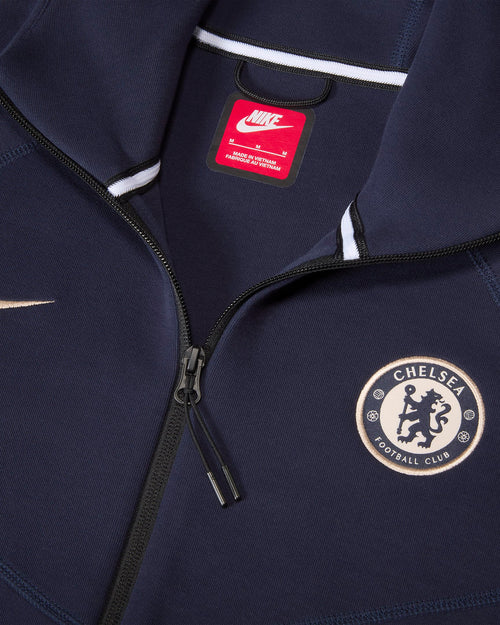 Veste Chelsea Tech Fleece 2024/2025 - Bleu - FootKorner Testing