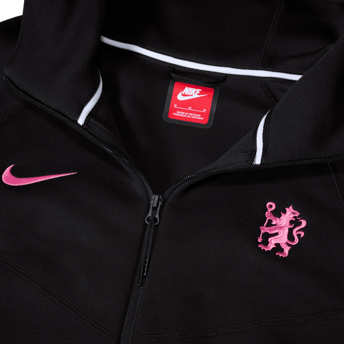 Veste Chelsea Tech Fleece 2024/2025 - Noir/Rose - FootKorner Testing