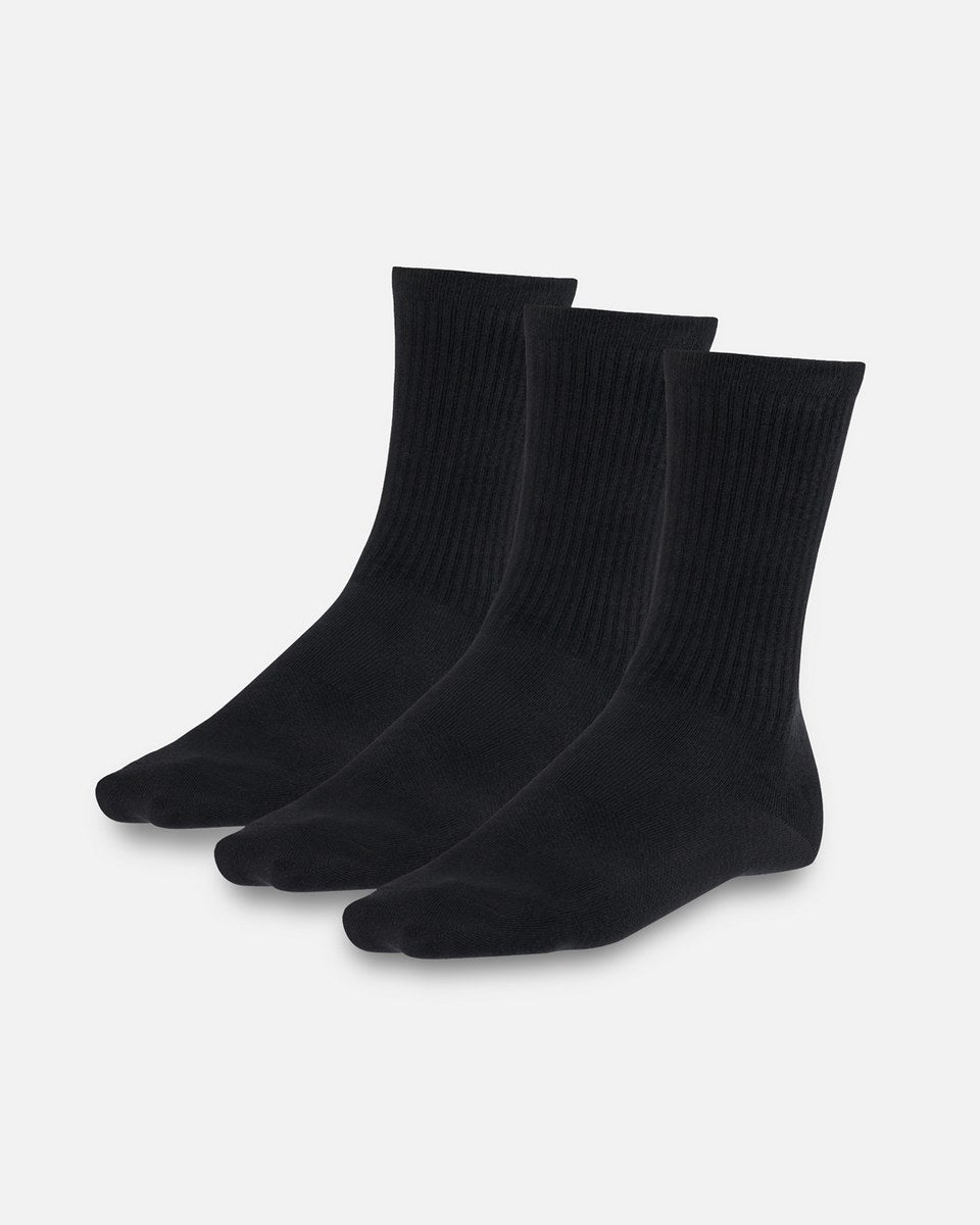 FootKorner TestingPack de 3 paires de chaussettes longues FTKR - Noir