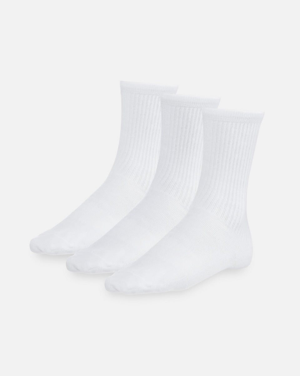 FootKorner TestingPack de 3 paires de chaussettes longues FTKR - Blanc