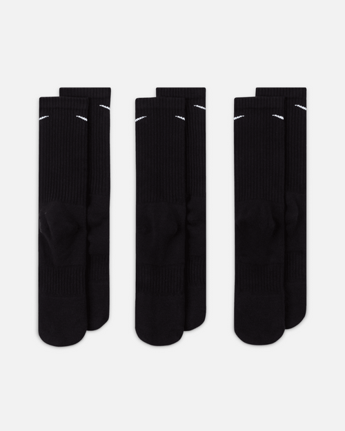 Pack de 3 paires de chaussettes Nike Everyday - Noir - FootKorner Testing