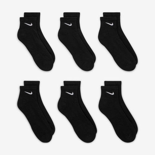 Pack de 6 paires de Chaussettes Nike - Noir - FootKorner Testing