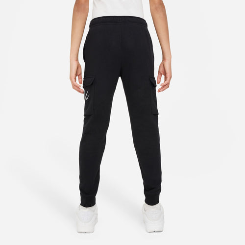 Pantalon Cargo Nike Sportswear Junior - Noir/Blanc - FootKorner Testing
