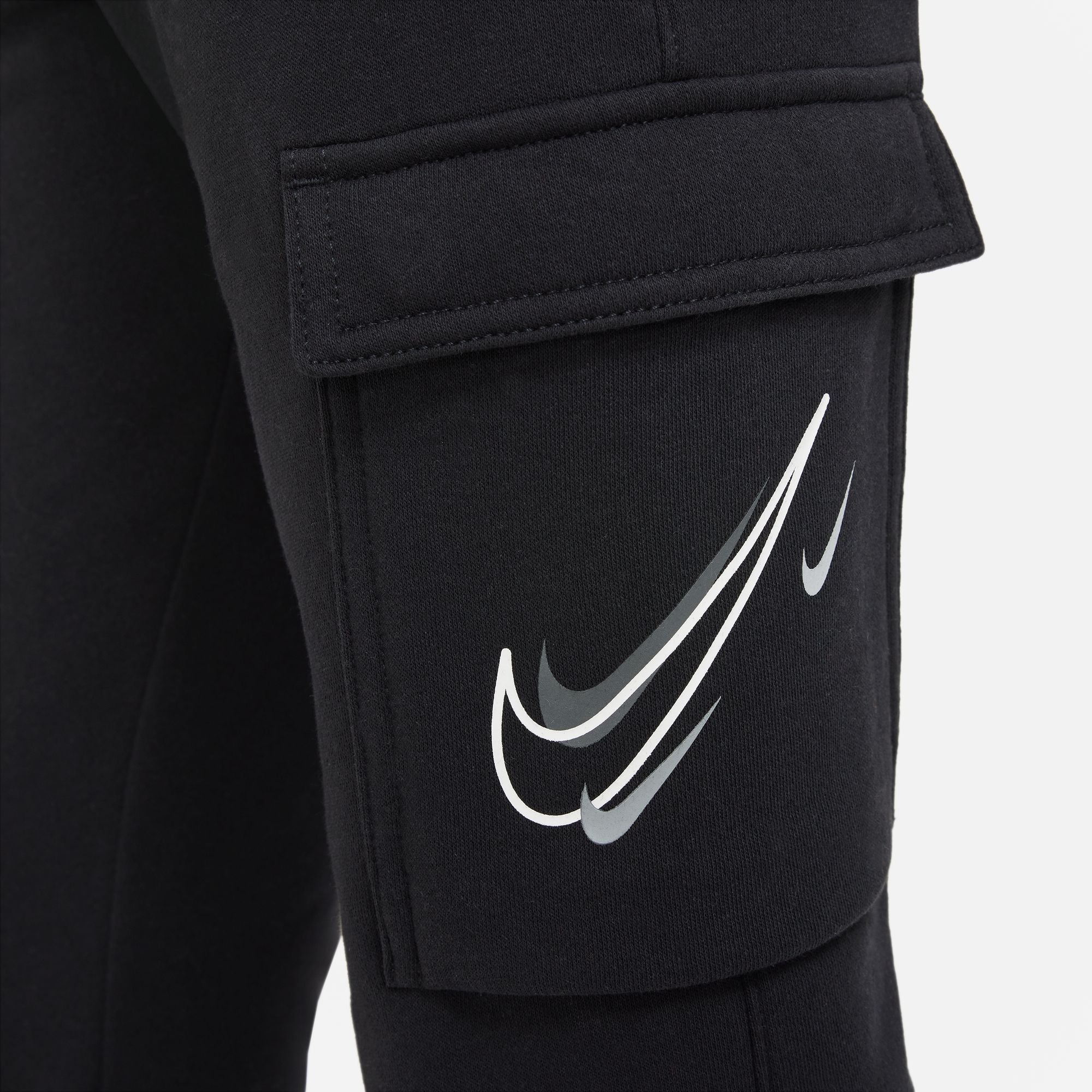 FootKorner Testing﻿Pantalon Cargo Nike Sportswear Junior - Noir/Blanc