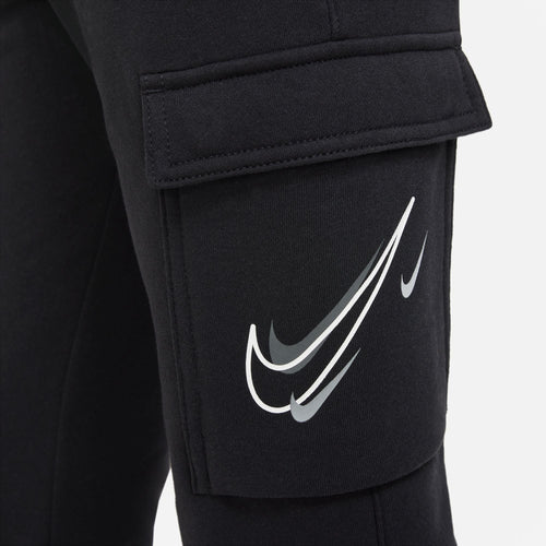 Pantalon Cargo Nike Sportswear Junior - Noir/Blanc - FootKorner Testing
