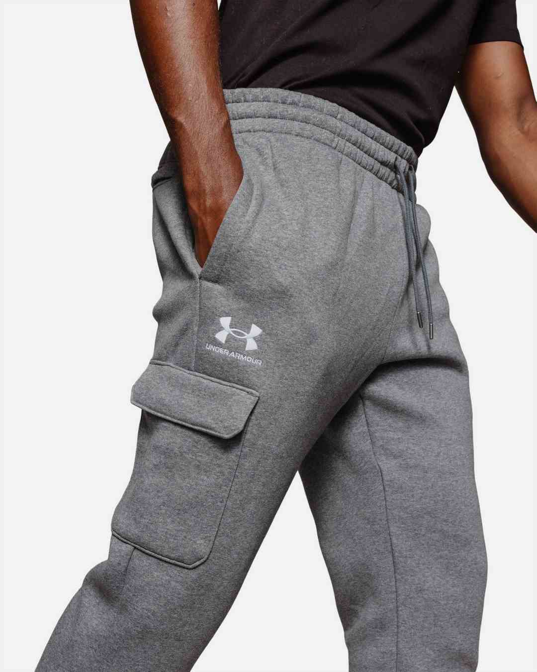 FootKorner TestingPantalon Cargo Under Armour Essential Fleece - Gris