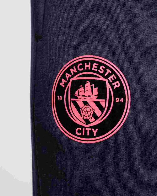 Pantalon d 'entrainement Manchester City - Noir/Bleu/Rose - FootKorner Testing