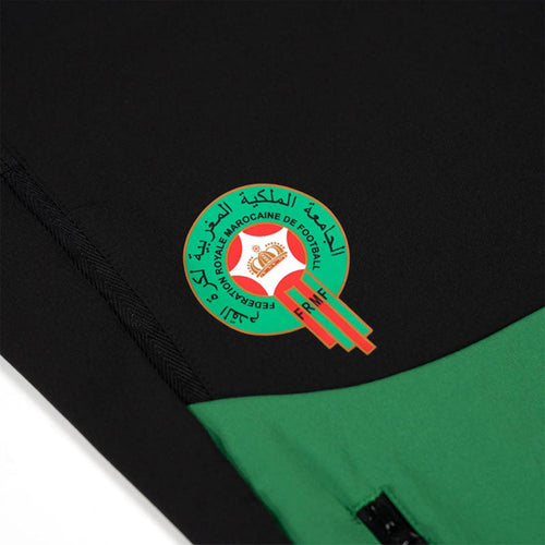Pantalon de survêtement Maroc 2024 Pumatech - Noir/Vert - FootKorner Testing