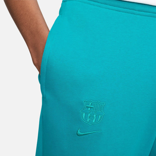Pantalon de Jogging FC Barcelone - Bleu Turquoise - FootKorner Testing