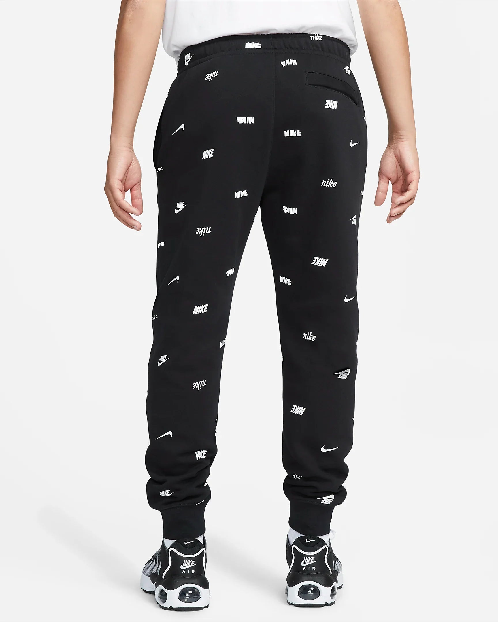 FootKorner TestingPantalon Jogging Nike Club Fleece - Noir/Blanc