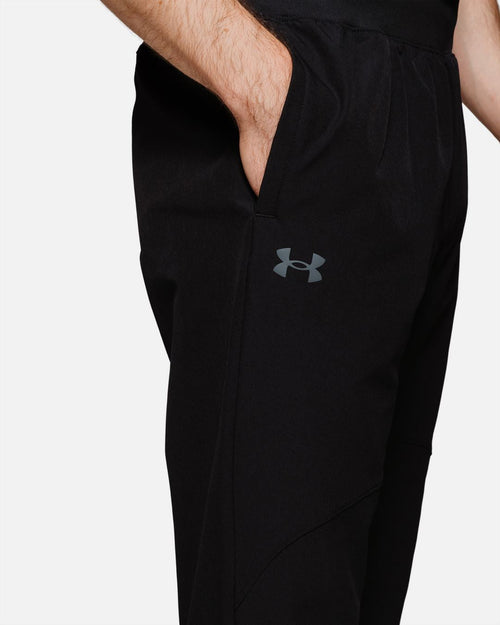 Pantalon de Jogging Under Armour Stretch Woven - Noir - FootKorner Testing