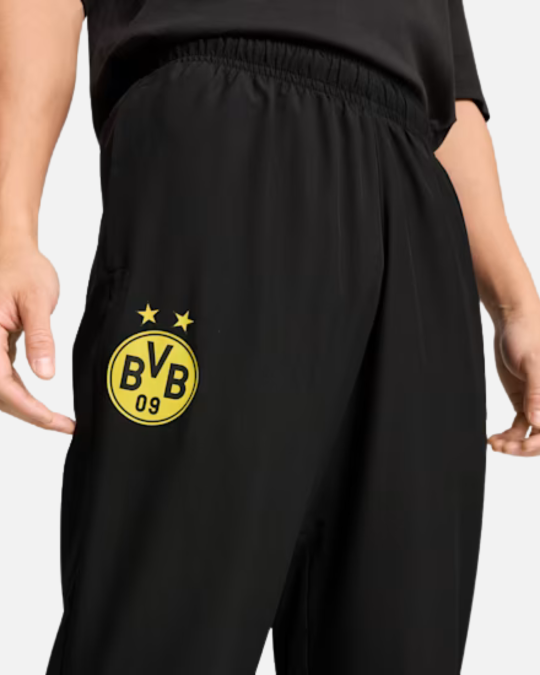 FootKorner TestingPantalon de survêtement Dortmund 2025 Archive - Noir/Jaune