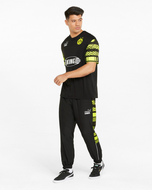 Pantalon de Survêtement Dortmund - Noir/Jaune - FootKorner Testing