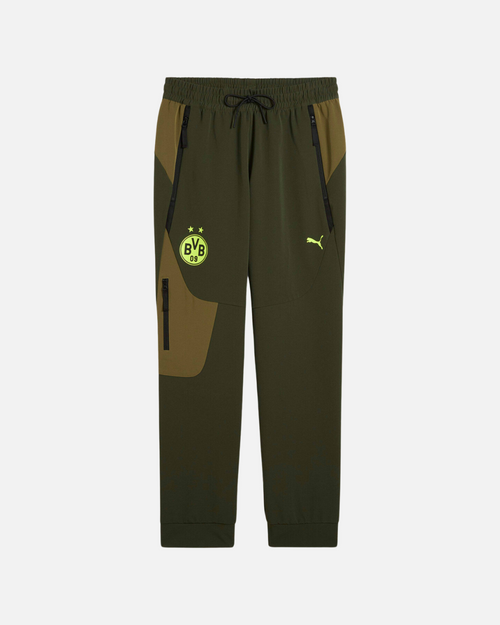 Pantalon de survêtement Dortmund Tech Woven 2024/2025 - Kaki - FootKorner Testing