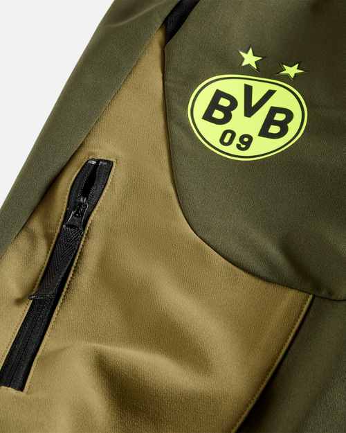 Pantalon de survêtement Dortmund Tech Woven 2024/2025 - Kaki - FootKorner Testing