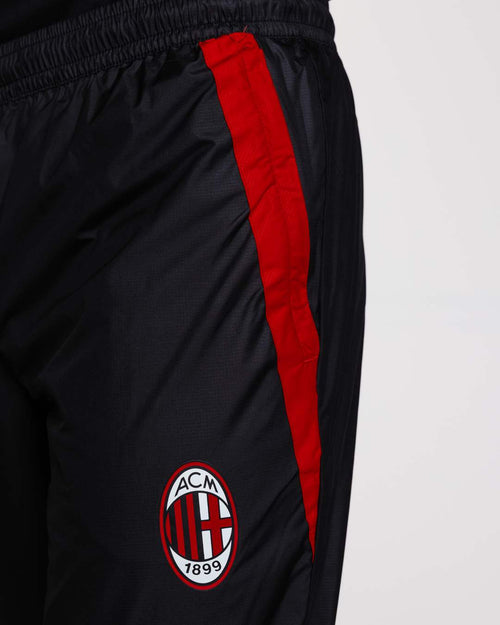 Pantalon de survêtement Milan AC  - Noir/Rouge - FootKorner Testing