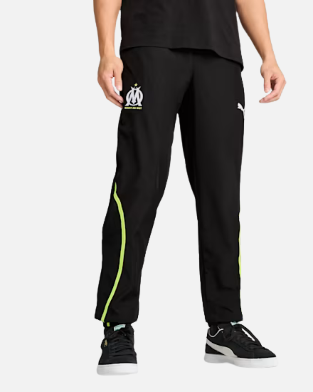 FootKorner TestingPantalon de survêtement OM 2024/2025 - Noir