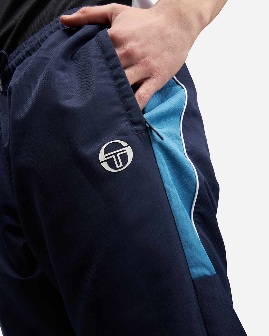 FootKorner TestingPantalon de survêtement Sergio Tacchini Abita - Bleu