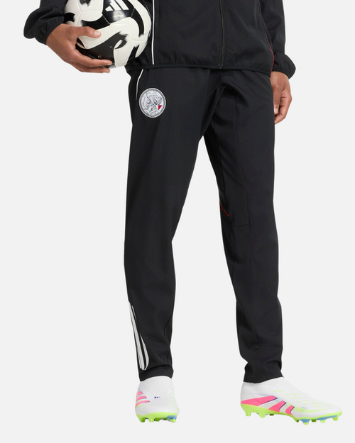 Pantalon de survêtement Ajax Amsterdam 2025/2026 - Noir/Rouge - FootKorner Testing