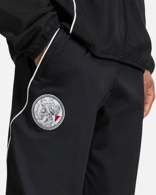 Pantalon de survêtement Ajax Amsterdam 2025/2026 - Noir/Rouge - FootKorner Testing